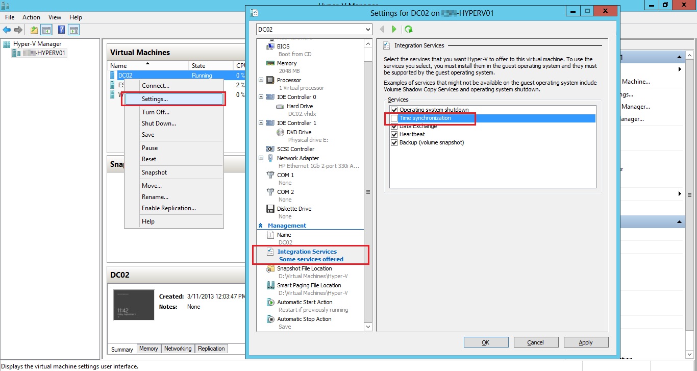 Setting an External time source for Domain Controller to www